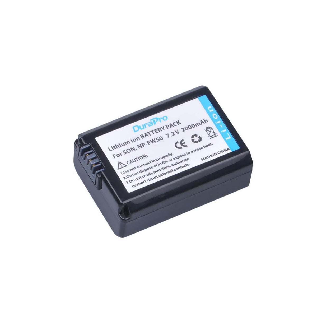 DuraPro NP-FW50 NPFW50 NP FW50 Battery for Sony Alpha A33 A35 A37 A55 SLT-A33 SLT-A35 SLT-A37 SLT-A37K SLT-A37M SLT-A55 SLT-A55V