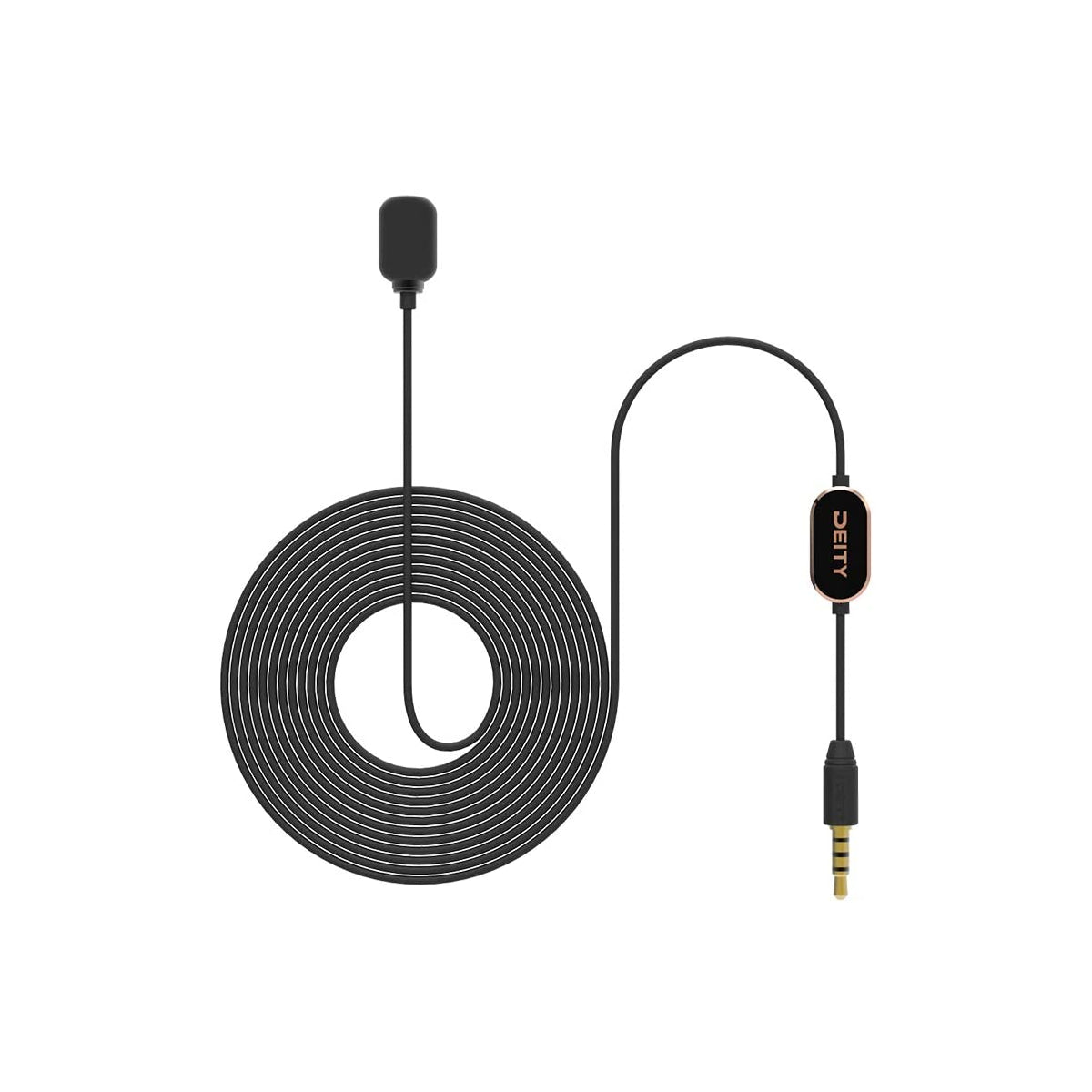 Deity Microphones V.Lav Pre-Polarized Lavalier Lapel Microphone Omnidirectional Condenser Mic for DSLRs,Camcorders,Smartphones,Handy Recorders, Laptop, Bodypack Transmitters, Tablets