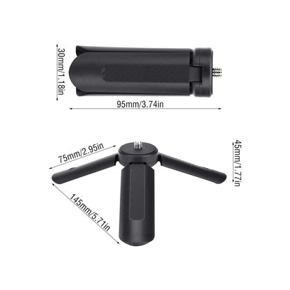 Ulanzi MT-05 Mini Tripod Professional Mini Folding Tripod Monopod 1/4 Screw for Phone Smartphone Video Stand Handle Grip MT05