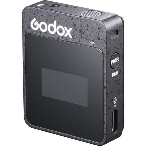 Godox MoveLink II M2 Compact 2-Person Wireless Microphone System for Cameras Smartphones with 3.5mm (2.4 GHz)