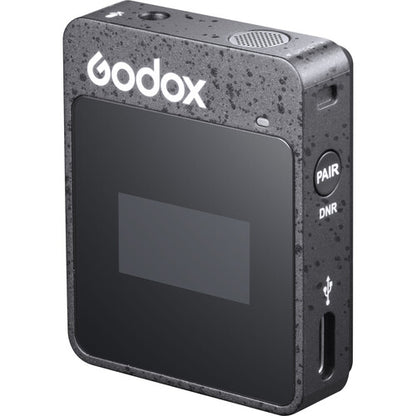 Godox MoveLink II M2 Compact 2-Person Wireless Microphone System for Cameras Smartphones with 3.5mm (2.4 GHz)