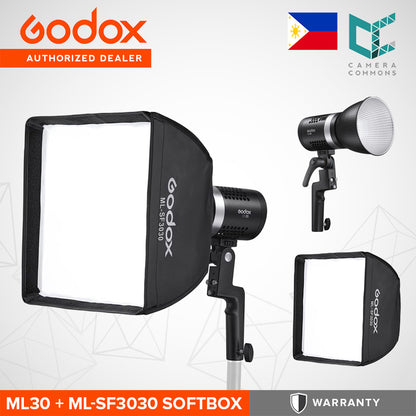 CLEARANCE Godox ML30 ML30Bi Bi-Color LED Dainty Light Photography Videography Studio Lighting