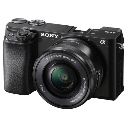 Sony Alpha A6100 Sony Alpha a6100 Mirrorless Digital Camera with 16-50mm Lens