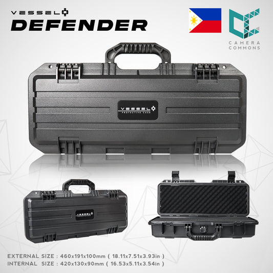 VESSEL DEFENDER VS4213 Portable Hard Case for Photography Equipment