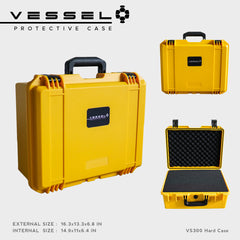 VESSEL VS300 Portable Hard Case for Photography, Equipment, Instruments and other devices VS3828H