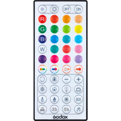 Godox CL10 RGB LED Webcasting Ambient Light with Remote Lighting Studio Equipment