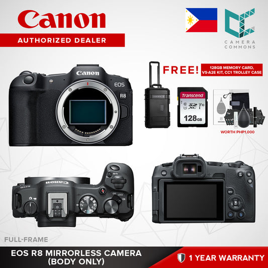 Canon EOS R8 Mirrorless Camera Full-Frame CMOS Sensor with RF 24-50mm f/4.5-6.3 IS STM Lens
