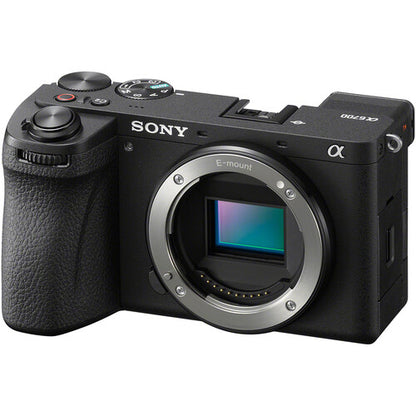 Sony a6700 ILCE-6700 Mirrorless Camera APS-C UHD 4K 120p 5-Axis Image Stabilization Real-Time Tracking AF