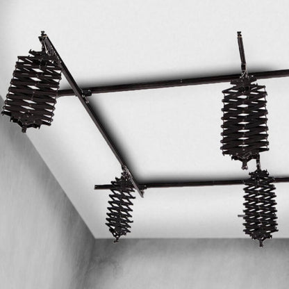 STUDIOMATE SM42 3m x 3m Ceiling Track Railing System with 4 Phantogram  Studio Accessories