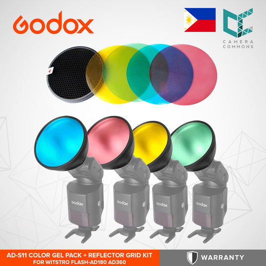 CLEARANCE Godox Color Filter Gel Pack AD-S11