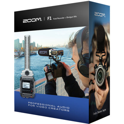 Zoom F1-SP 2-Input / 2-Track Portable Field Recorder with Shotgun Microphone