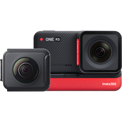 Insta360 ONE RS Twin Edition Action Camera 2 in 1 Interchangeable 4K Lens and 360 Lens