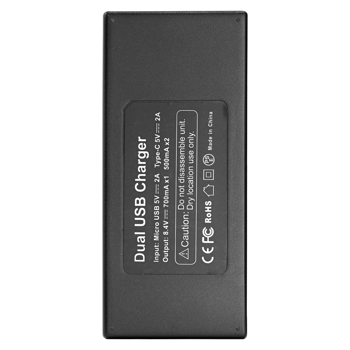 BESTON F970 / F750 / F550 LCD Dual USB Charger (Micro USB Type-C) for Sony Batteries NPF970 NPF750 NPF550 NP-F970 NP-F750 NP-F550