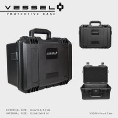 VESSEL VS200H Portable Hard Case for Photography, Equipment, Instruments, and other devices VS3321