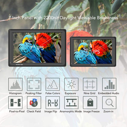 FEELWORLD Master MA7U 7 inch 3G SDI 4K HDMI Field Monitor Full HD IPS Director Video Monitor