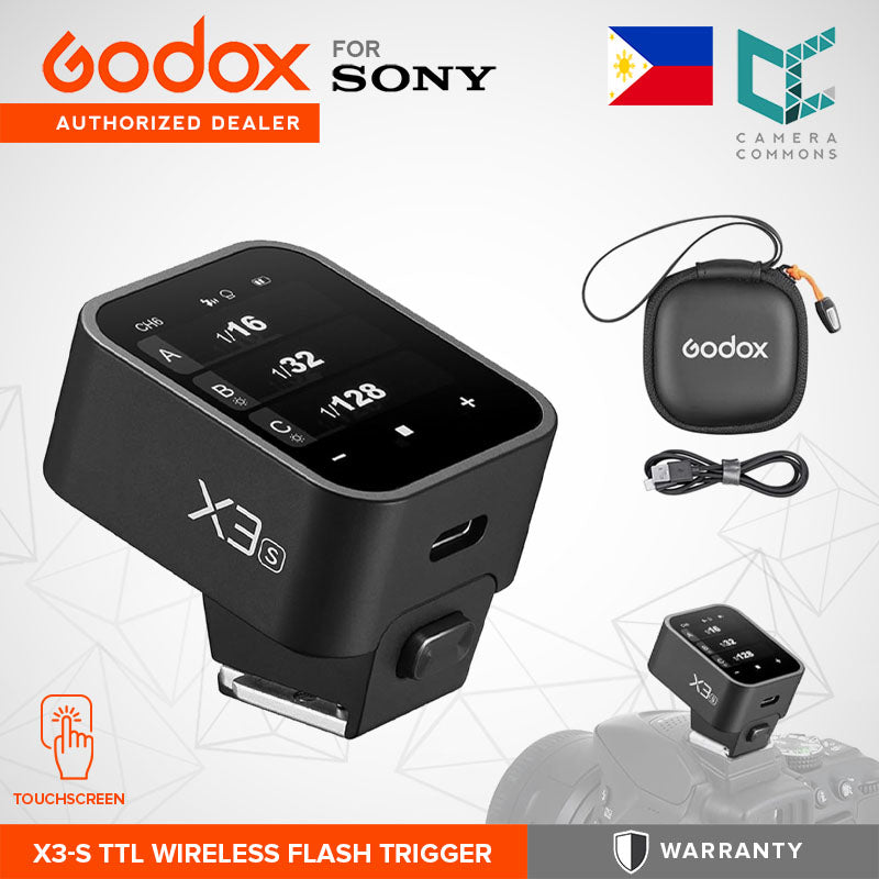 Godox X3 S Xnano Touchscreen TTL Wireless Flash Trigger X3S Built-in Battery Camera AccessoriesÃÂ X3-S