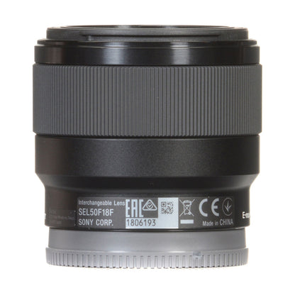 Sony Lens FE 50mm F1.8 FF Full Frame SEL50F18F