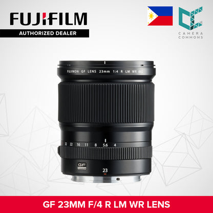 FUJIFILM GF 23mm f/4 R LM WR Lens GF23mm Mirrorless Lens