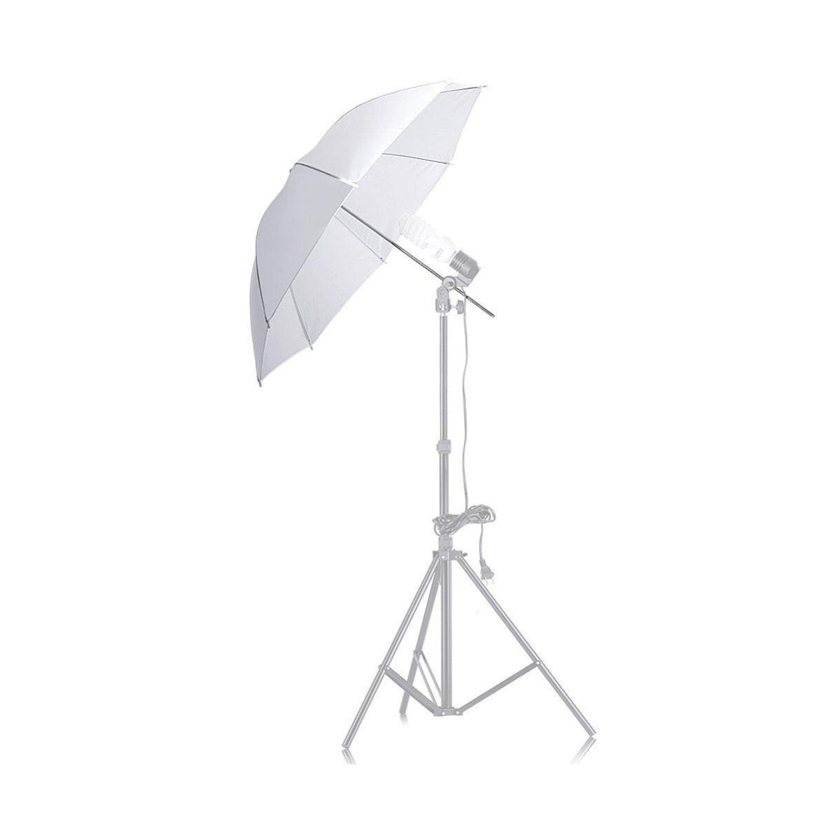 STUDIOMATE 110cm / 43inches White Umbrella Studio Photography Diffuser Umbrella for Camera Flash or Strobe