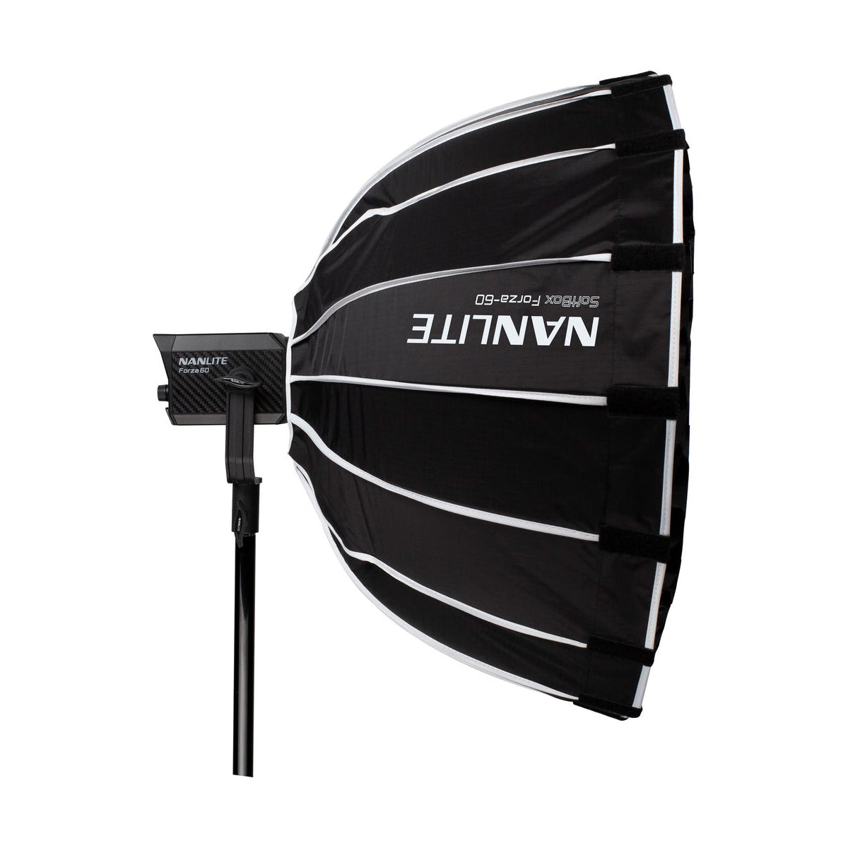 Nanlite 60 60cm Parabolic Softbox for Forza 60 LED Studio Light SB-FZ60