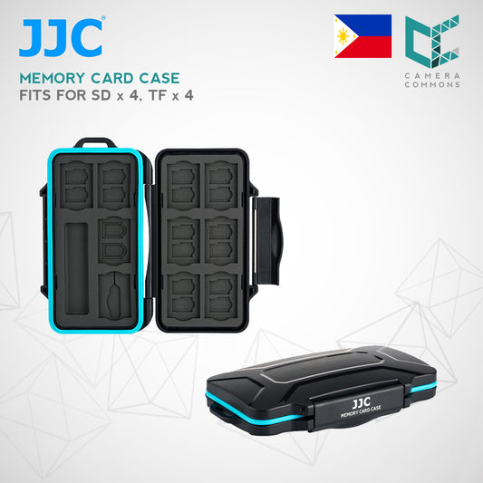 JJC Memory Card Case can store SD x 10, TF x 16, Micro SIM x 2, Nano SIM x 2 (MCR-STS30)