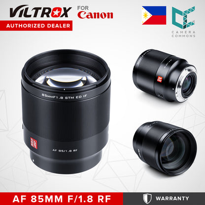 Viltrox AF 85mm f/1.8 Lens for Canon RF RF-Mount Autofocus Prime Lens