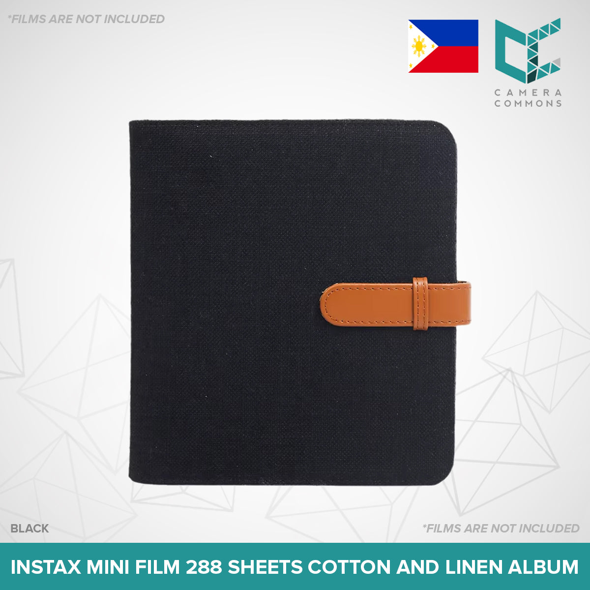 CLEARANCE Caiul 288 Sheets Mini Photo Album Hollow Iridescent Silver Pink