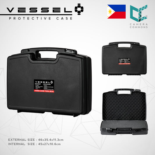 VESSEL VSC4527 Portable Hard Case for Photography, Equipment, Instruments and other devices