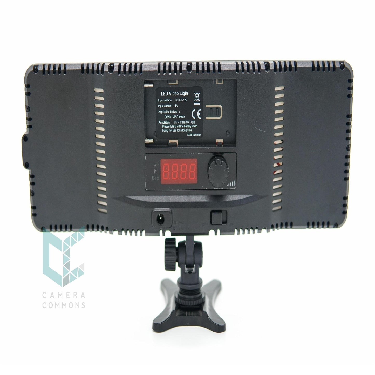 LED Video Light 280D with Ballhead Slim Panel for DSLR Mirrorless Camera Photography