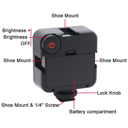 LED Video Light WS-49 for Photography Studio Videography WS49