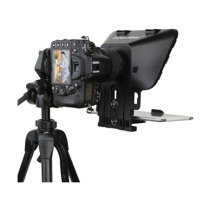 Desview T3 Teleprompter Desview T2 Broadcast Teleprompter 2021 New Model for Phone Tablet DSLR Cameras, More Flexible Phone Tablet Holder, Support Wide Angle Lens, Simple Smaller Portable Easy to Use