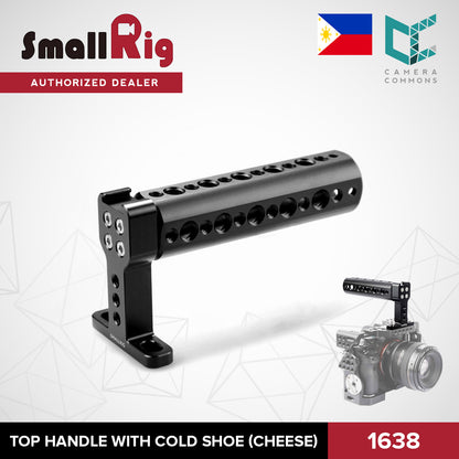 SmallRig Top Handle Cheese Grip with Cold Shoe Base for Digital DSLR Camera 1638