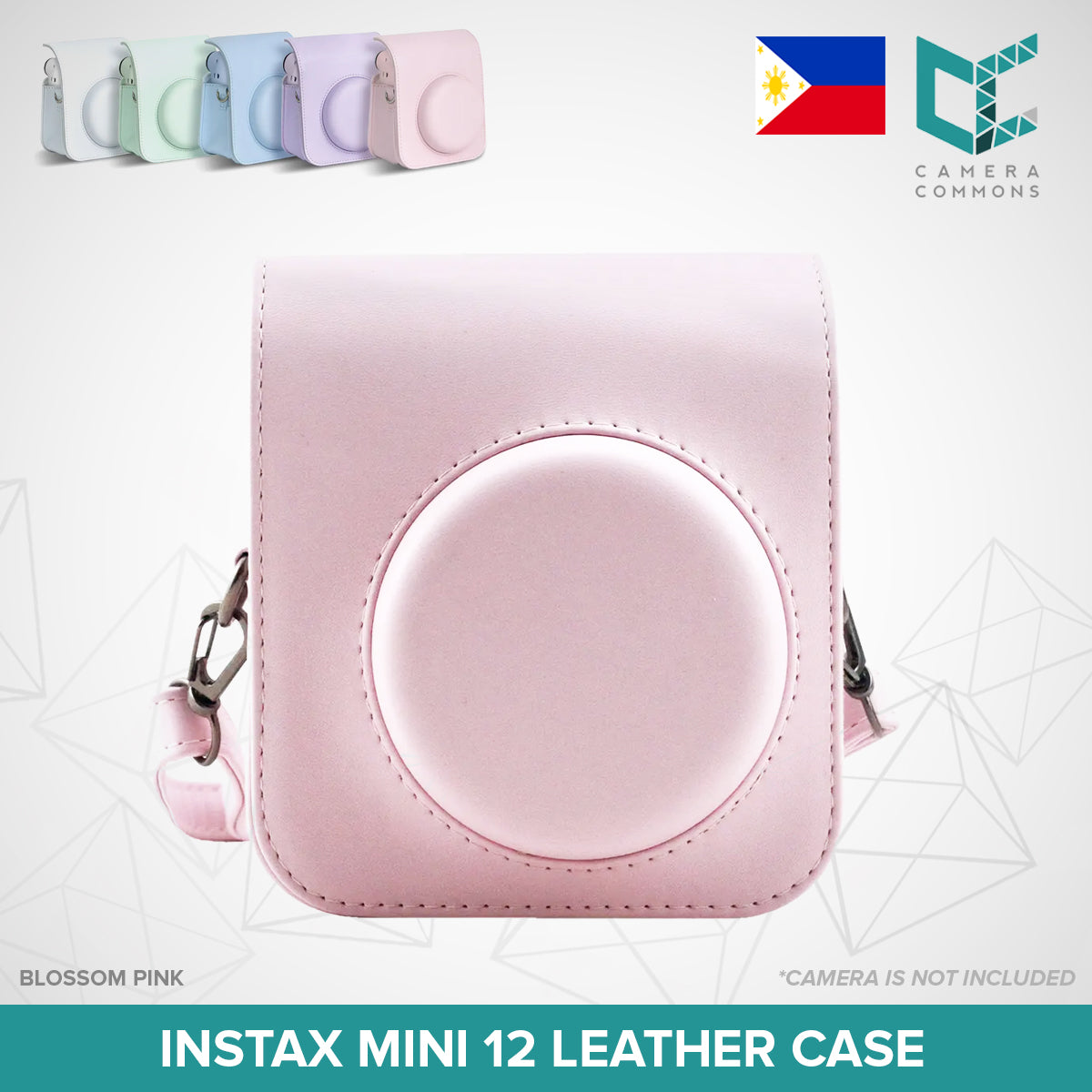 Leather Case Flannel Case Bag Cover Plain Colors for Fujifilm Instax Mini 11 Mini 12 Instant Film Camera PU Leather