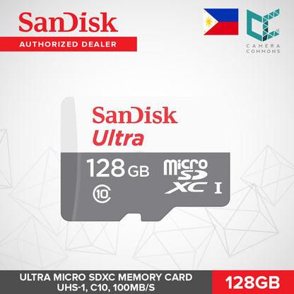 SanDisk Ultra Micro SDHC SDXC Memory Card microSDHC UHS-1 C10 80MB/s 16GB 32GB 64GB 128GB 256GB
