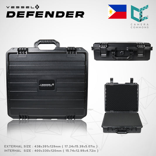 VESSEL DEFENDER VS4033 Portable Hard Case for Photography Equipment Tactical Instruments Tool Box and other devices