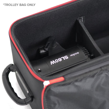 STUDIOMATE CC20 Studio Light Stand Bag / Photography Trolley Bag for Tripods Strobe Lights