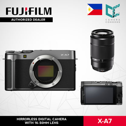 FUJIFILM X-A7 Mirrorless Digital Camera XA7