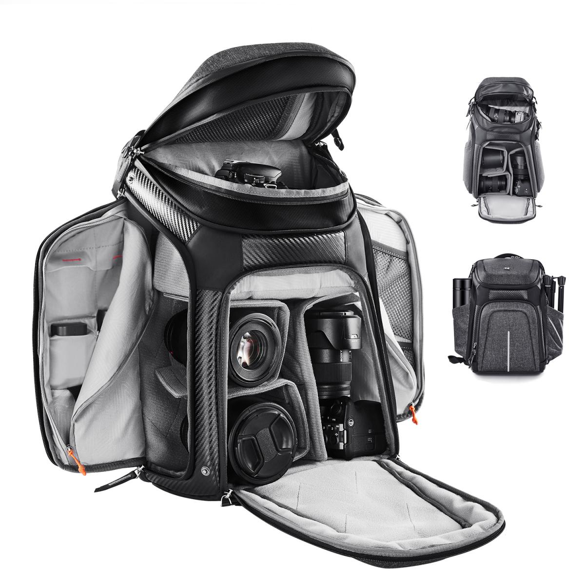 K&F Concept KF13.131 Horizon Professional Camera Backpack 25L Waterproof Bag for 15.6" Laptop Drone Tripod