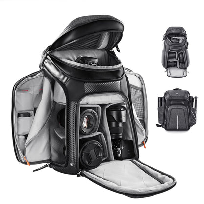 K&F Concept KF13.131 Horizon Professional Camera Backpack 25L Waterproof Bag for 15.6" Laptop Drone Tripod