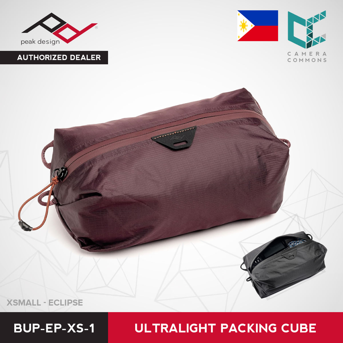 Peak Design Ultra Light Terra Shell 50D Packing Cube for Quick and Efficient Packing Travelling
