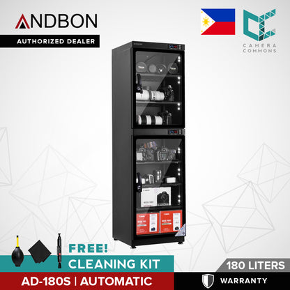 Andbon AD-180S 180L Electronic Automatic Digital Control Dry Cabinet Storage AD180S