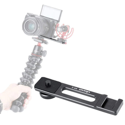 Ulanzi PT-5 Vlog Microphone Mount Adapter Extend Port for Sony A6400 A6500 A6300 with Cold Shoe PT5