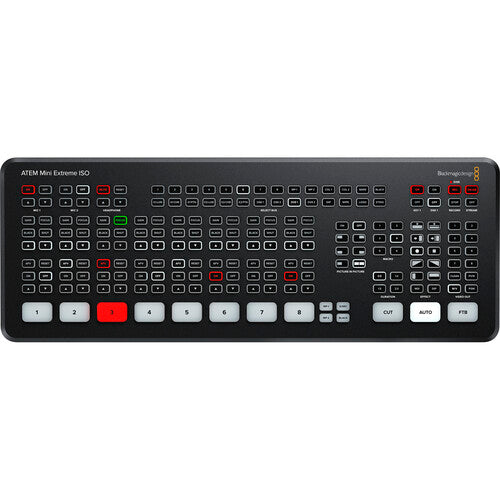 Blackmagic Design ATEM Mini Extreme ISO 8-input Live Production Switcher for Live Streaming