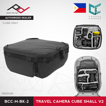 CLEARANCE Peak Design BAG Travel Camera Cube Large Zipper