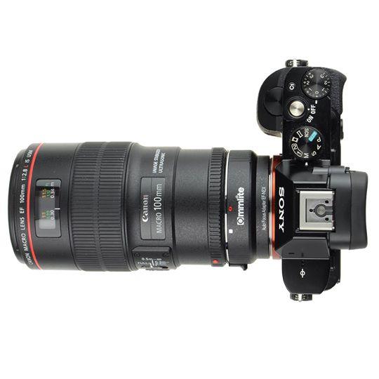 Commlite EF-NEX Mount Adapter for Canon EF to Sony NEX Auto-Focus NEX-Mount E-Mount