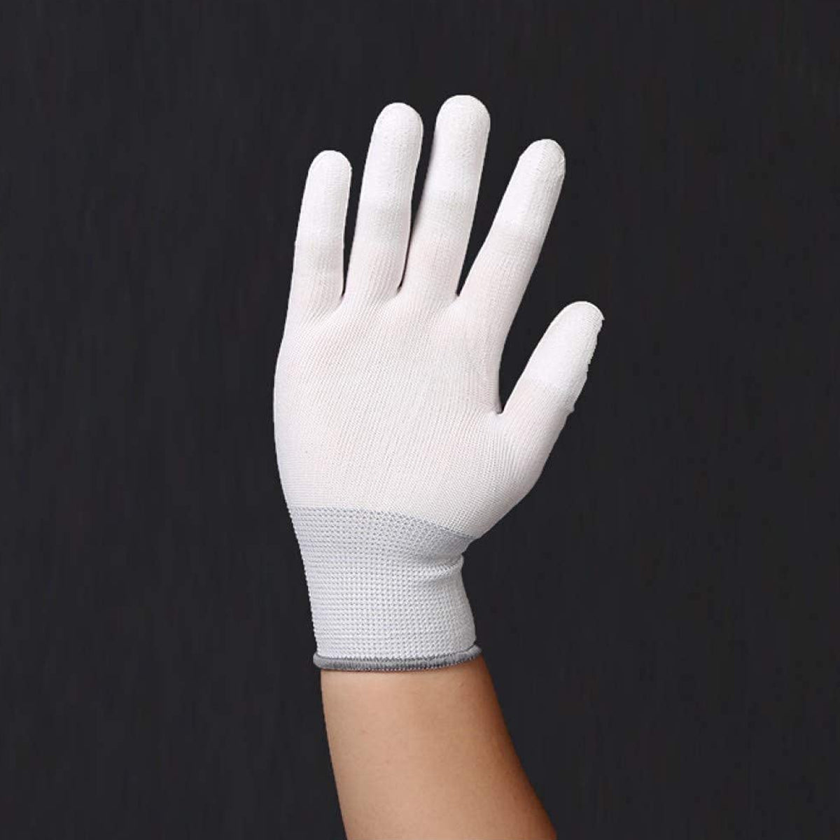 VSGO DDG-1 Professional Anti-Static Cleaning White Gloves Dust-Free for Camera Sensor Cleaning