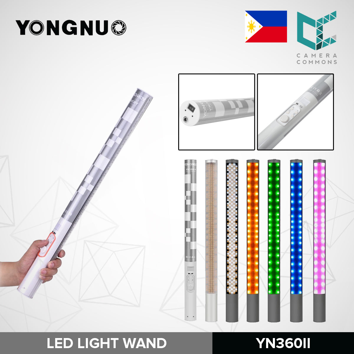 CLEARANCE Yongnuo Wand RGB YN360 II