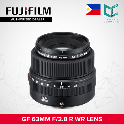 FUJIFILM GF 63mm f/2.8 R WR Lens GF63mm Mirrorless Lens
