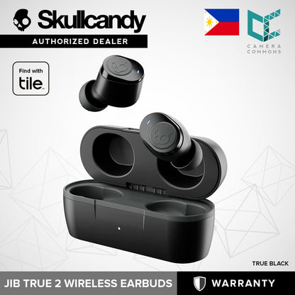 SkullCandy Jib True 2 Wireless Earbuds Bluetooth Water Resistant Earbud Find With Tile