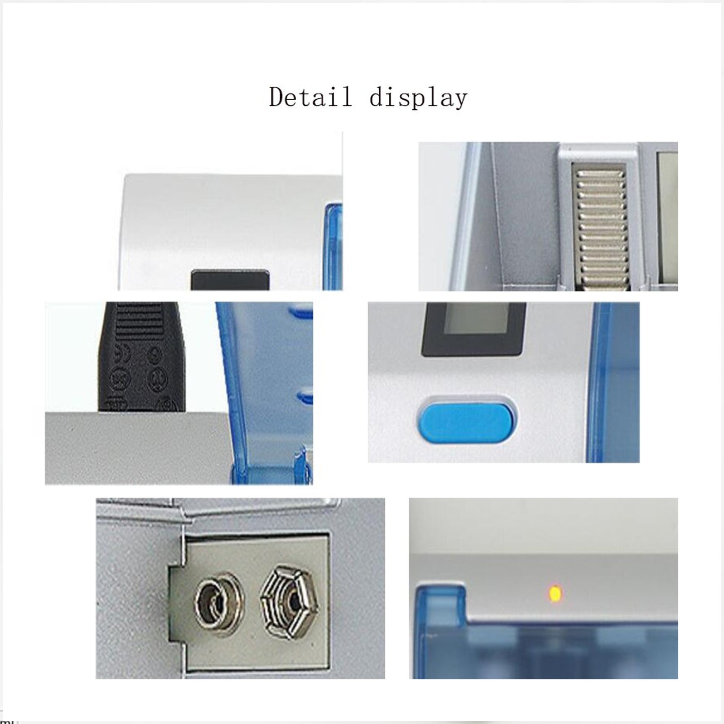 Beston 906W Multifunctional LCD Smart Battery Charger for AA, AAA, 9V, Size C, Size D Battery BST-906W